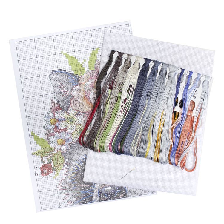 Набор для вышивания «Очаровательный енот» — картинка 5