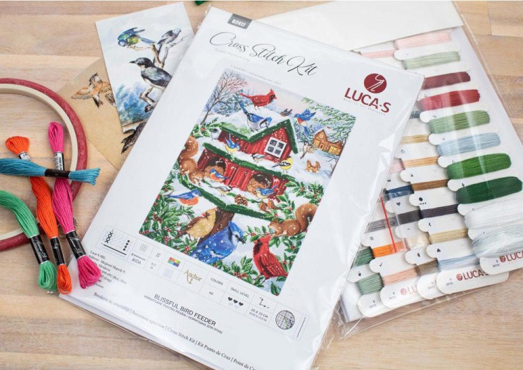 Набор для вышивания «Кормушка для птиц» — картинка 4