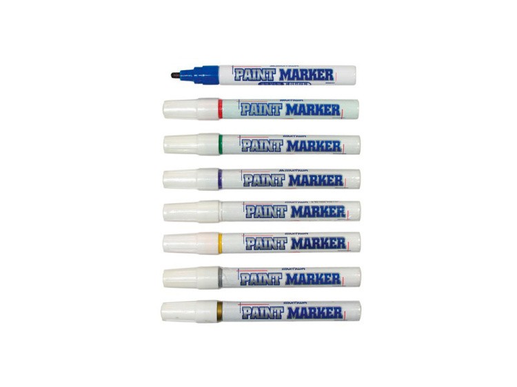 Маркер-краска оранжевый (4 мм), MunHwa — картинка 3