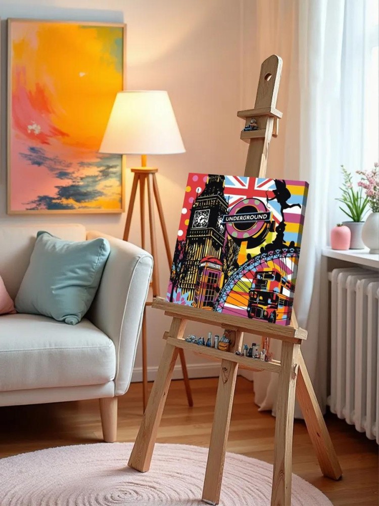 Картина по номерам «Поп-арт. Лондон» — картинка 10