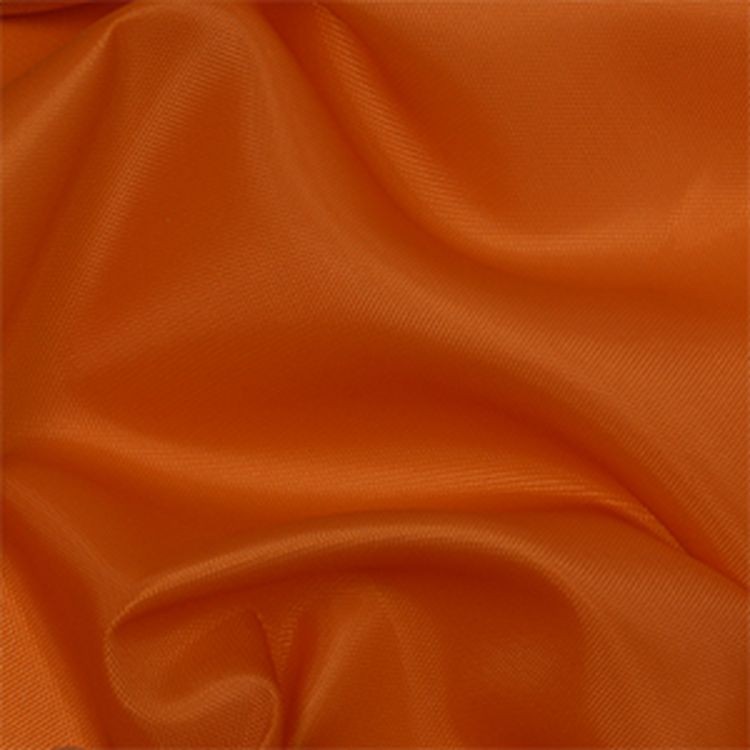 Ткань подкладочная Таффета, нарезка, 10 м, ширина 150 см, цвет: светло-оранжевый, IDEAL