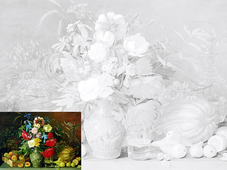 Холст «Цветы и плоды» — картинка 2