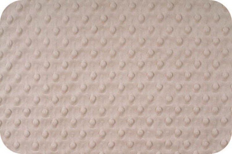 Плюш CUDDLE DIMPLE, 48x48 см, 455 г/м2, 100% полиэстер, цвет: LATTE, Peppy
