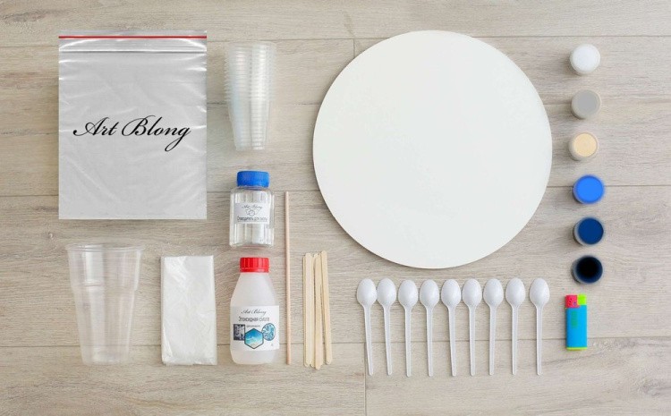 Набор для создания картины эпоксидной смолой Titan, Art Blong — картинка 2