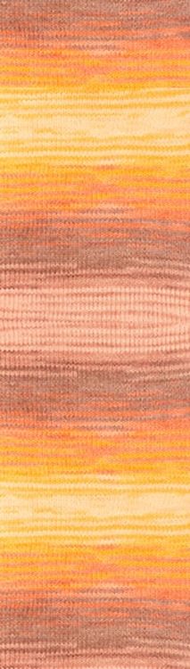 Пряжа ALIZE Cotton Gold Batik Design (4741), мультиколор, 5 шт. по 100 г — картинка 2