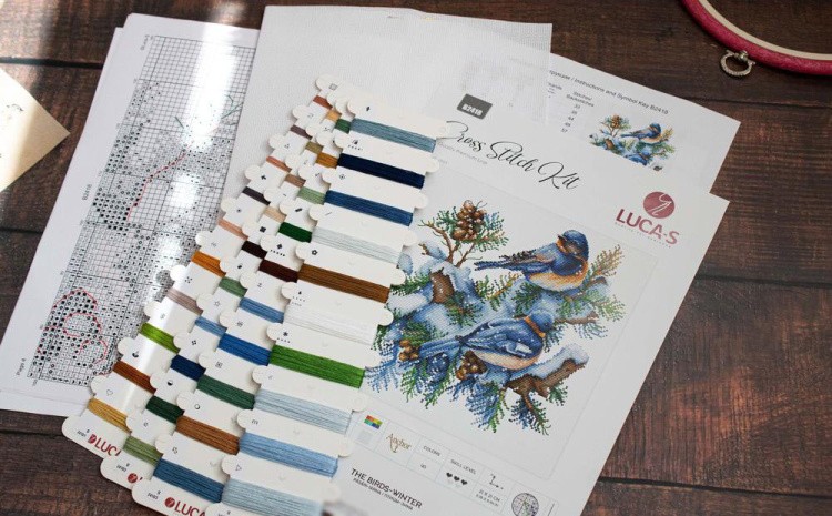 Набор для вышивания «Птицы-Зима» — картинка 2