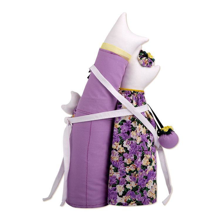 Набор для шитья «Коты-обнимашки лавандовые» — картинка 2