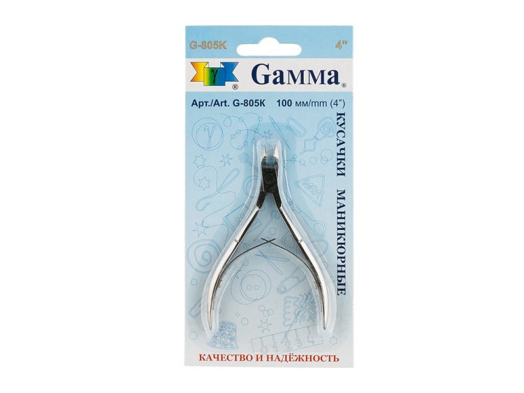 Кусачки Gamma маникюрные, 100 мм — картинка 2