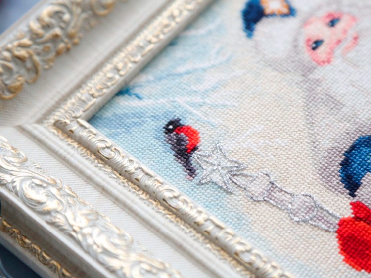 Набор для вышивания «Дед Мороз и Снегурочка» — картинка 4