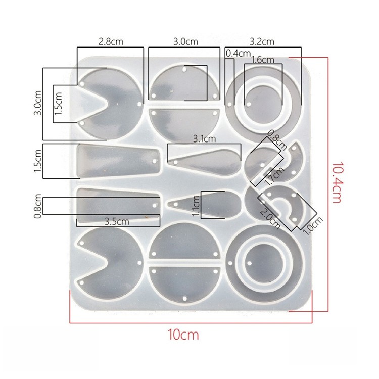 Набор для создания украшений из эпоксидной смолы «Диско», FancyOn — картинка 2