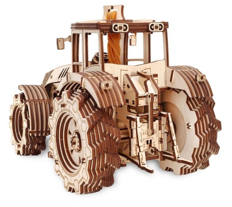 Конструктор из дерева «Трактор», Eco Wood Art — картинка 5