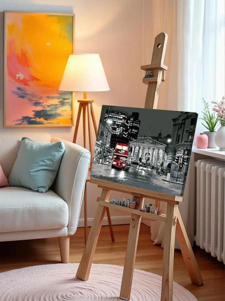 Картина по номерам «Ночной Лондон» — картинка 9