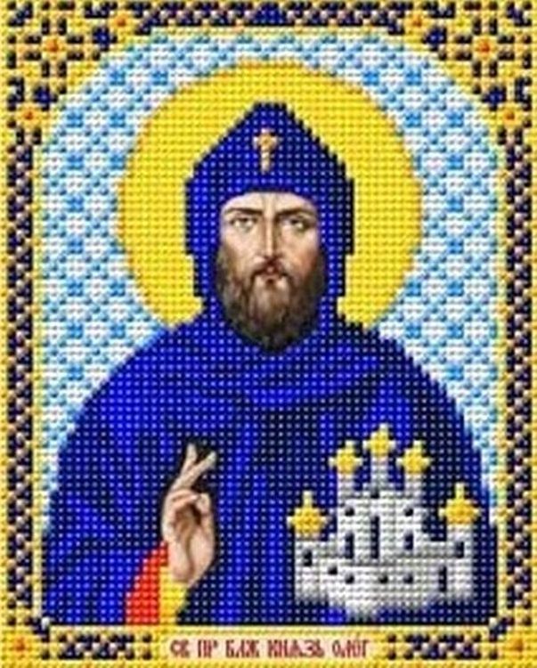 Рисунок на ткани «Святой Князь Олег Брянский»