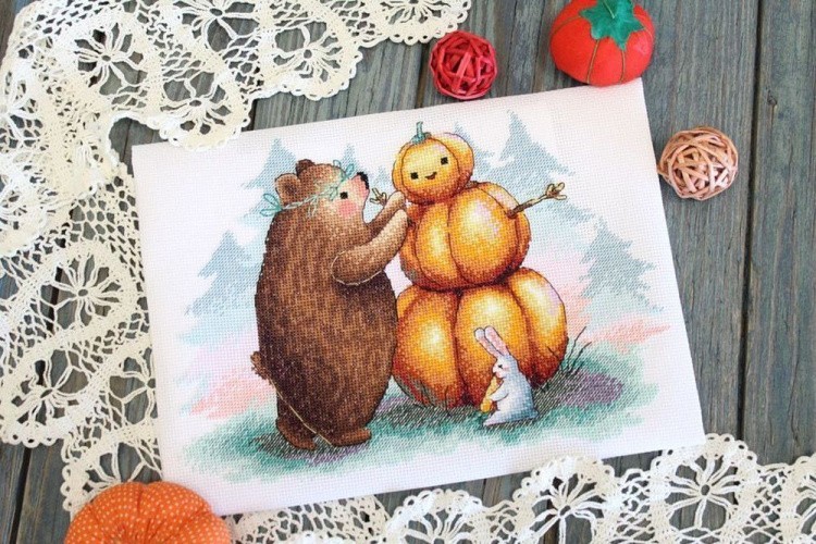 Набор для вышивания «Тыквовик» — картинка 3