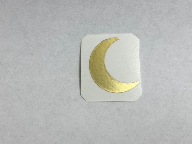 №43 Наклейка (золотые ) Sticker, Art Blong — картинка 2