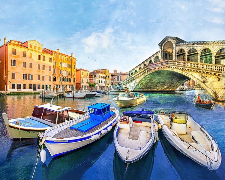 Алмазная вышивка «Каналы Венеции» — картинка 2