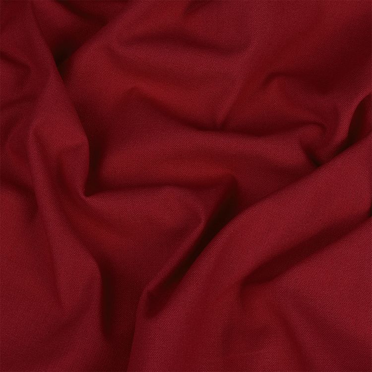 Ткань льняная, 200 г/м², 5 м x 140 см, цвет: красный, TBY — картинка 2