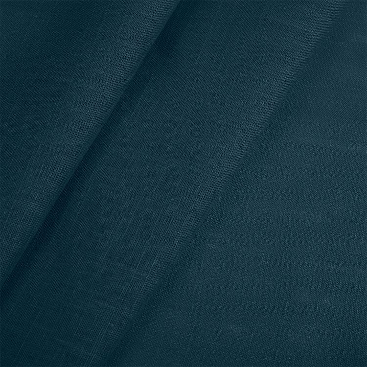 Ткань льняная, 10 м, ширина 140 см, 190 г/м², цвет: 24 джинса, TBY — картинка 2