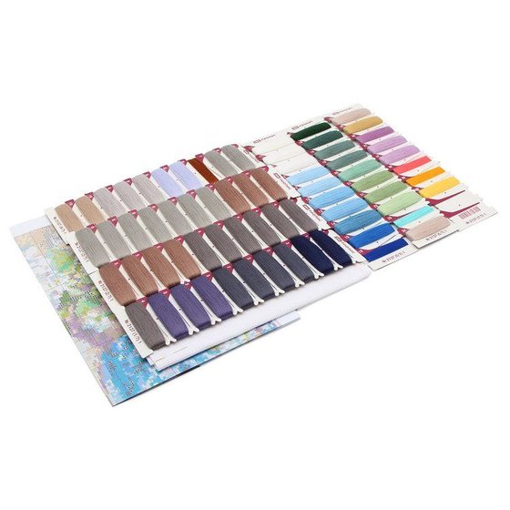 Набор для вышивания «Весенний букет» по мотивам картины О. Ренуара — картинка 5