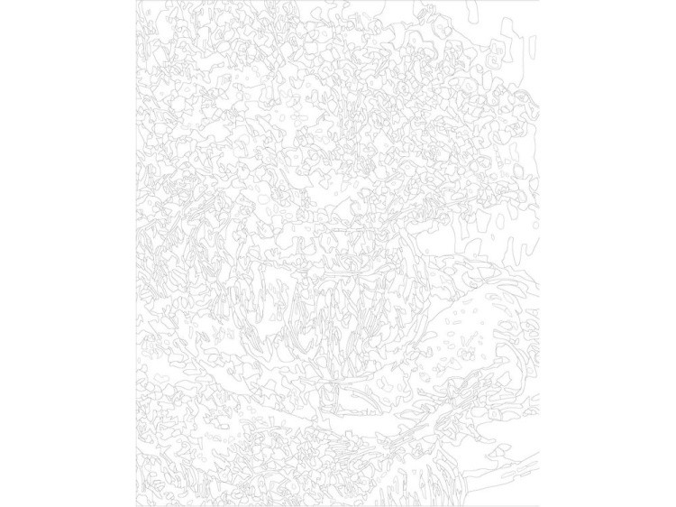 Картина по номерам «Незабудки» — картинка 3