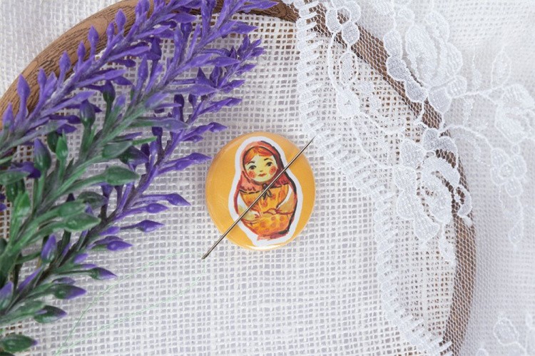 Игольница-магнит «Матрешка» — картинка 3