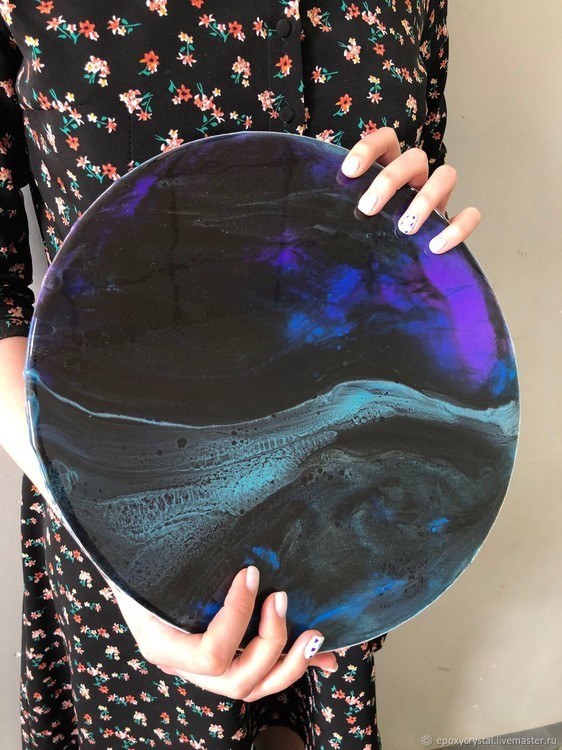 Набор для создания картины эпоксидной смолой MixArt Resin BOX Розовый пляж — картинка 2