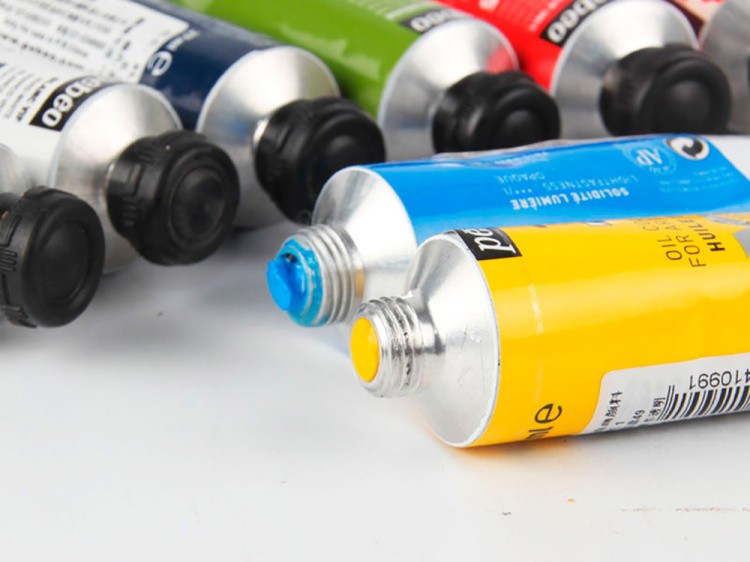 Краски Pebeo масляные 30 цветов набор XL с кистью 20 мл — картинка 5