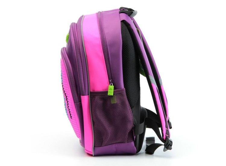 Рюкзак 4ALL Kids с битами, фиолетово-розовый — картинка 3