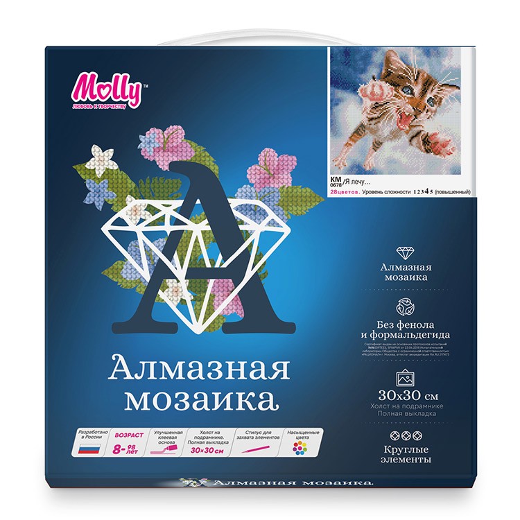 Алмазная вышивка «Я лечу…» — картинка 3