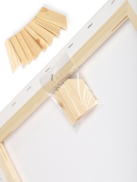 Холст на подрамнике Magic4Hobby 35х45 см, хлопок 100%, мелкое зерно — картинка 4