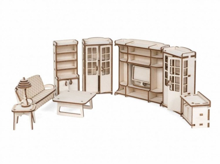 Конструктор из дерева «Гостиная для домика Венеция», Lemmo — картинка 2