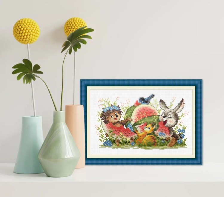 Набор для вышивания «Арбузники» — картинка 6