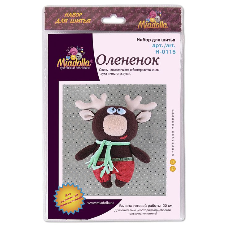 Набор для шитья «Олененок» — картинка 3