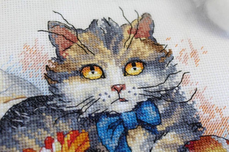 Набор для вышивания «Пушистый озорник» — картинка 4