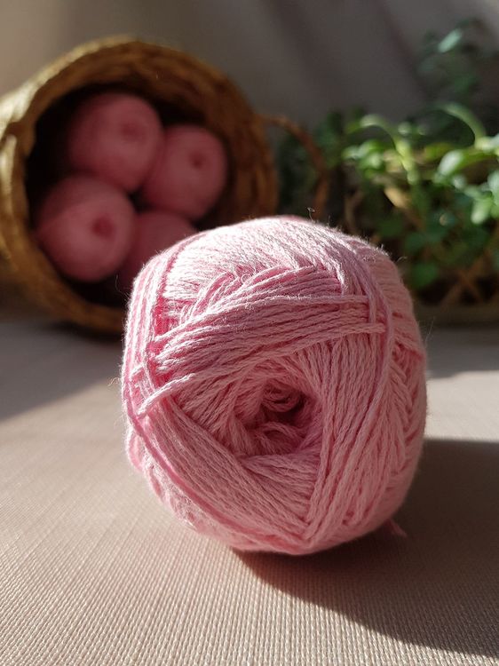 Пряжа Камтекс Ананасовая (056), розовый, 5 шт. по 100 г — картинка 3