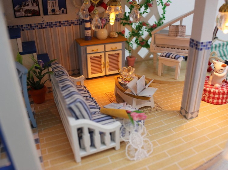 Набор для создания миниатюры (румбокс) «Причал» — картинка 3