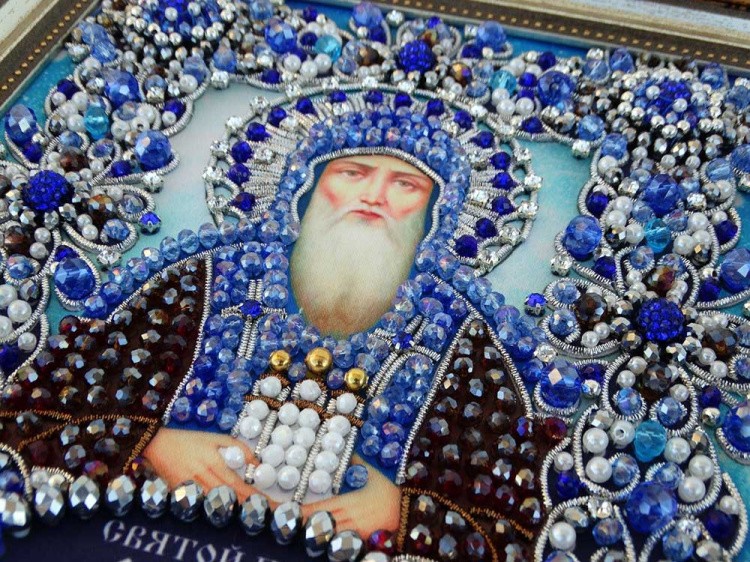 Набор для вышивания хрустальными камнями «Святой Олег» — картинка 13