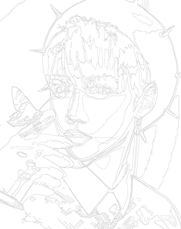 Картина по номерам «Stray Kids Стрей Кидс KPOP кпоп: Феликс» — картинка 3