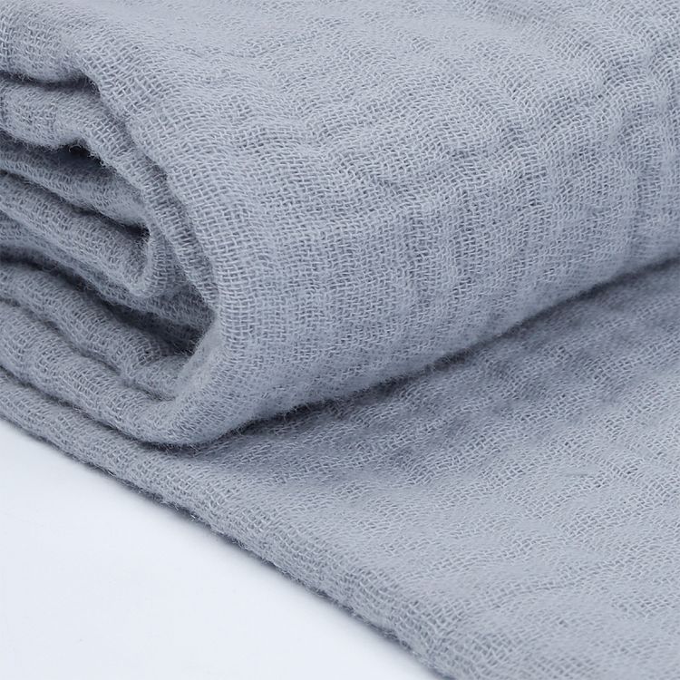 Ткань Муслин, 5 м x 130 см, 125 г/м², цвет: светло-серый, TBY — картинка 4