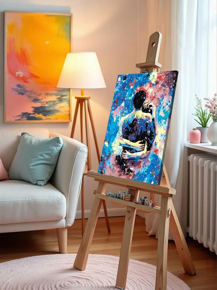 Картина по номерам «Космическая любовь» — картинка 10