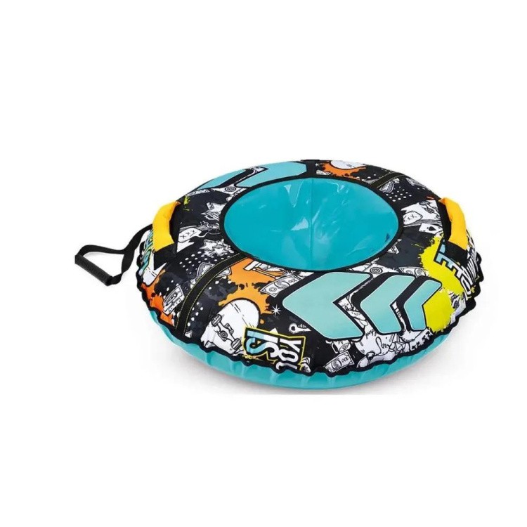 Детская зимняя ватрушка тюбинг для катания 85 см — картинка 5