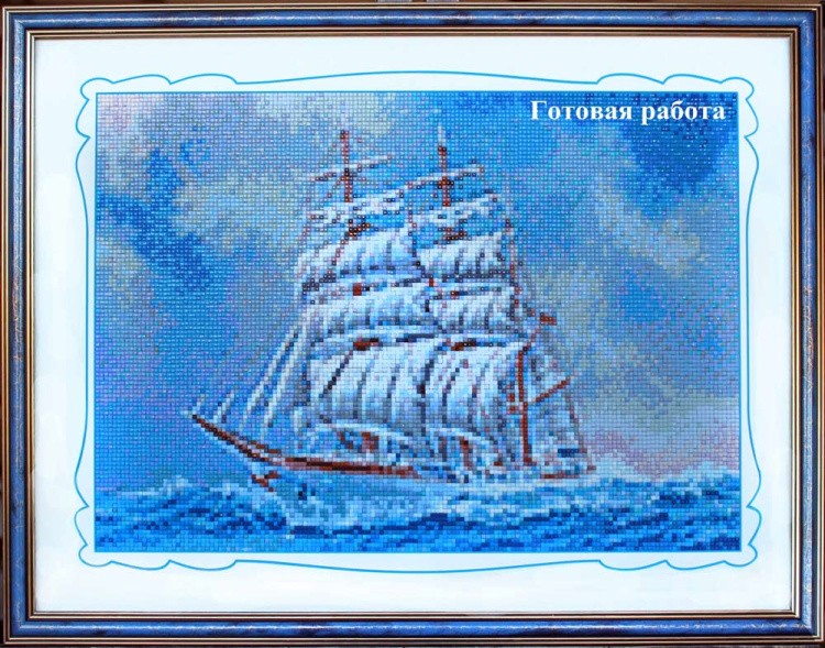 Алмазная вышивка «Корабль» — картинка 3