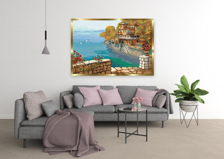 Алмазная вышивка «Новый день» — картинка 3