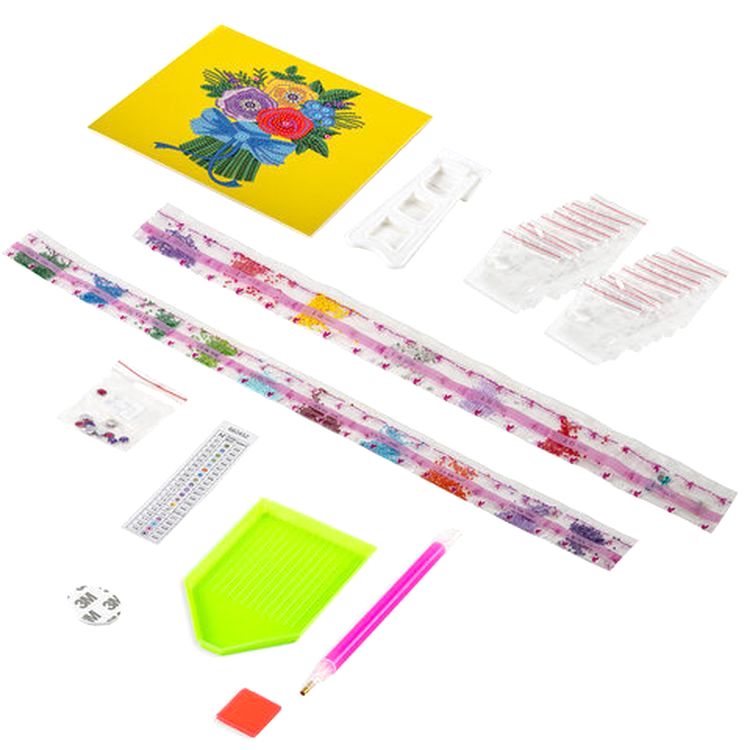 Алмазная вышивка «Букет для мамы» — картинка 2