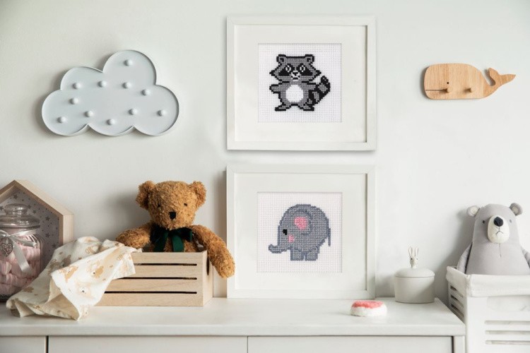 Набор для вышивания «Детские истории. Енотик» — картинка 4