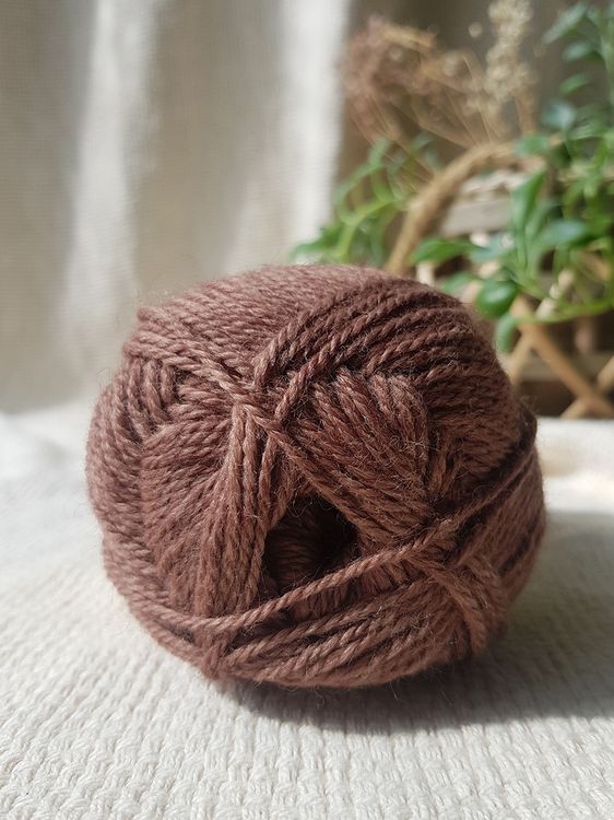 Пряжа Камтекс Бамбино (233), кофе, 5 шт. по 50 г — картинка 3