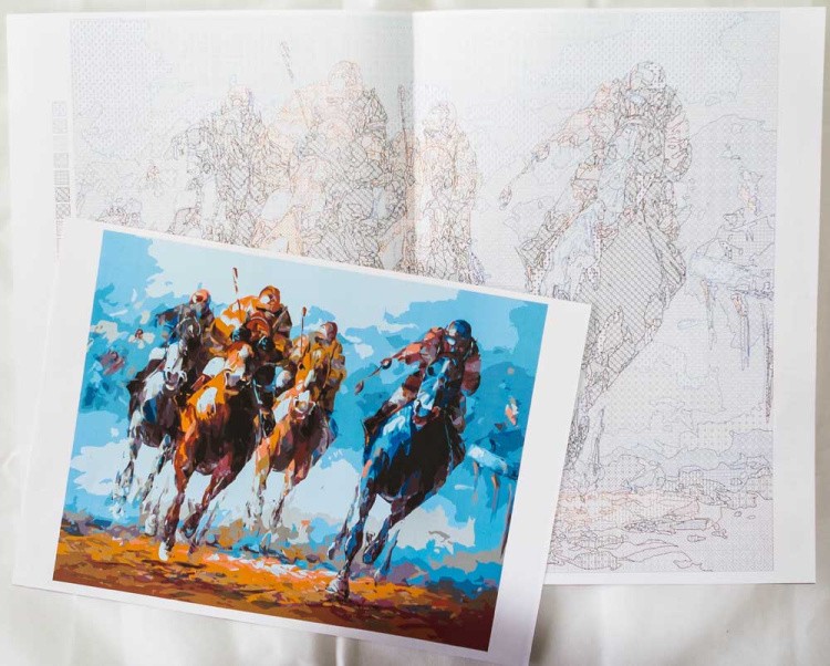 Картина по номерам «Амстердам» — картинка 4