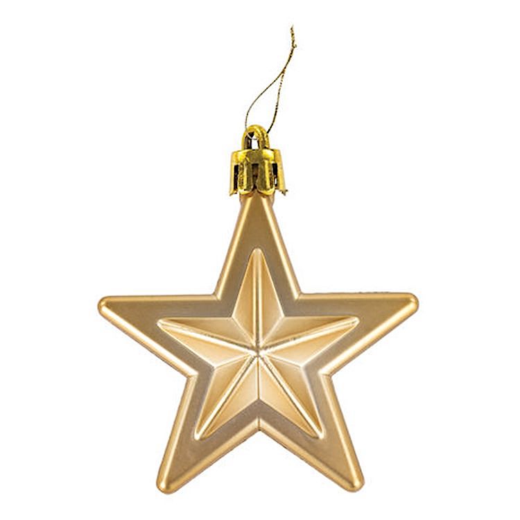 Набор украшений для ели, 39 предметов, золотистый цвет — картинка 20