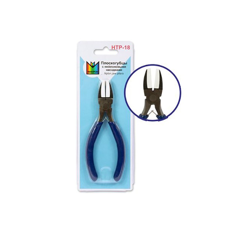 Плоскогубцы с нейлоновыми насадками, в блистере, Micron — картинка 6
