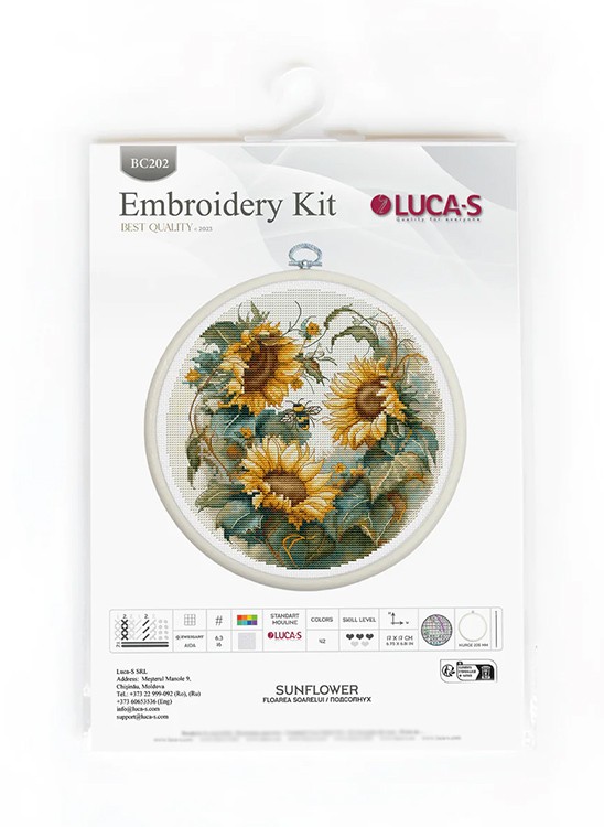 Набор для вышивания «Подсолнух» — картинка 9